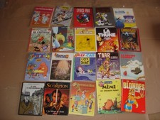 Lot 20 bd diverses tous genre a moins d' 1€ la bd voir photo pour titres