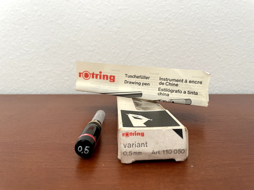 Vintage rotring drawing - rotring, 0.5