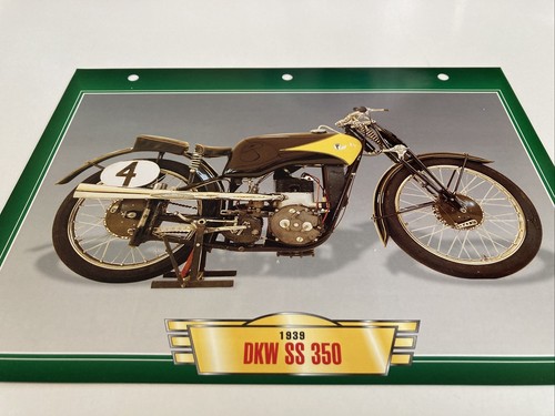 Dkw ss350 1939 350 fiche - dkw, ss