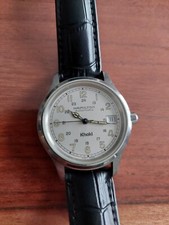 HAMILTON KHAKI FIELD 9127B BLANC AUTOMATIQUE - Montre 25J Suisse -2000