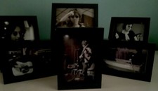 Lot de 6 cadres photo John Lennon Et Yoko Onno New York Neufs