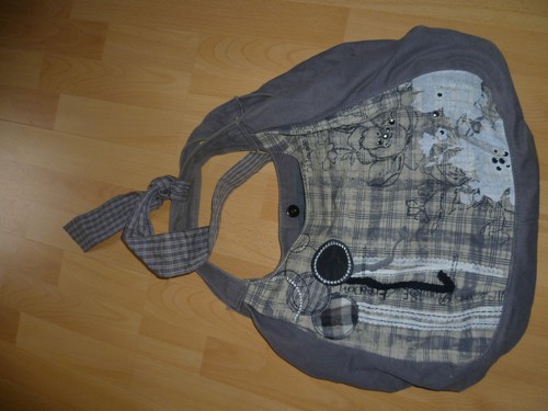 Sac tissu avec - sac, en