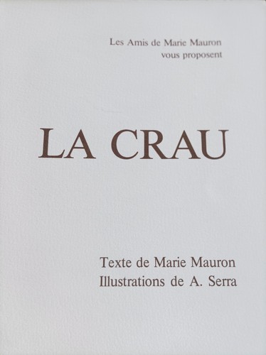 Marie mauron crau - marie, mauron: