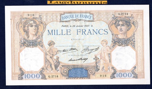 1000 francs cérès mercure - cérès,