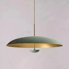 Luminaire lustre Spoutnik pendentif rouille moderne 1 lumière 1950 milieu...