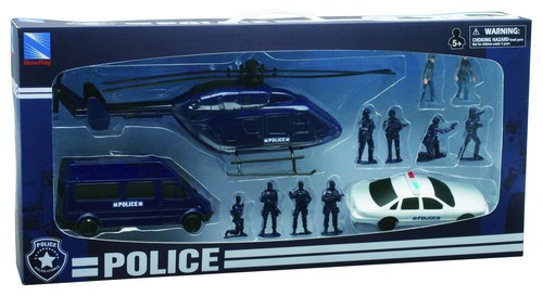 Newray set police - -,