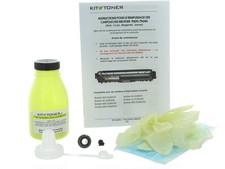  BROTHER DCP 9020CDW - 1 x Kit de recharge toner compatible Jaune