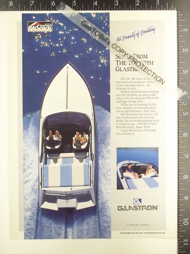 1988 advertising for glastron - 1988,
