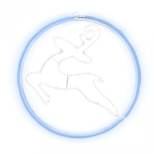 Applique lumineuse renne néon