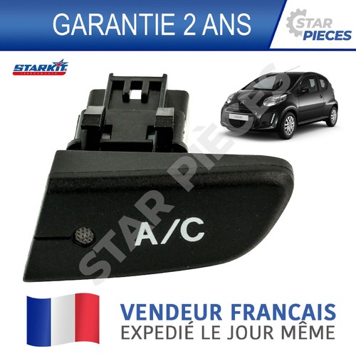Bouton poussoir climatisation - bouton,