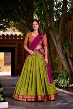Vêtement De Mariage Bollywood Indien Pour Femmes, Choli Lehenga