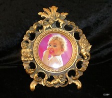 CADRE PHOTO CHEVALET VINTAGE