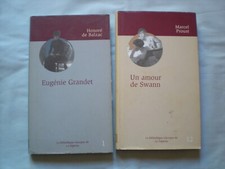 LOT 2 LIVRES MARCEL PROUST + HONORE DE BALZAC