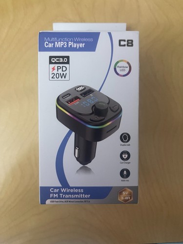 Transmetteur pour voiture - pour,