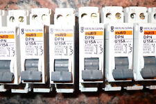 DISJONCTEUR MODULAIRE 15AMPERES, 2POLES DPN MERLIN GERIN, 15A