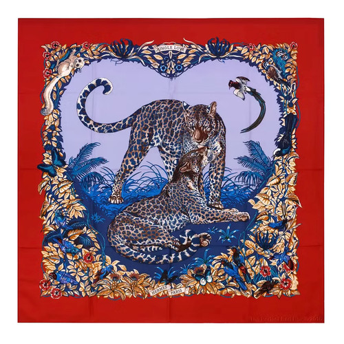 Châle hermès 140 - hermès, jungle
