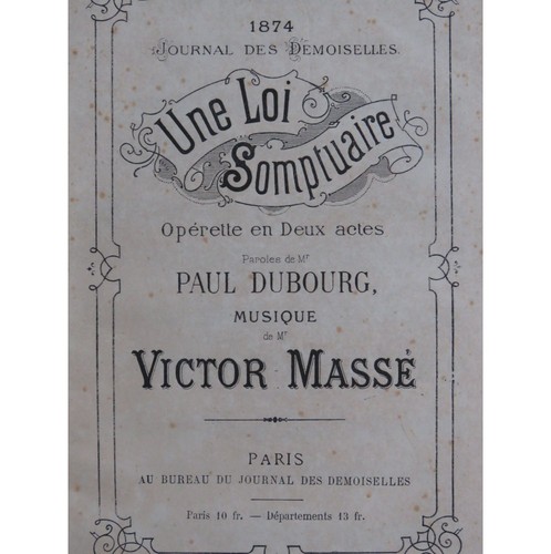 Massé victor une loi - massÉ,