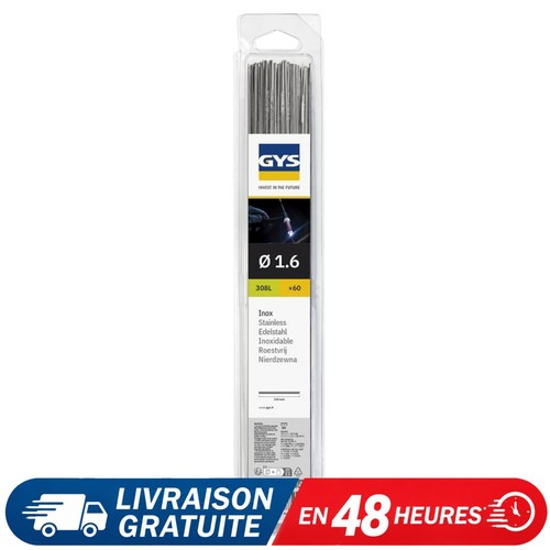 Gys baguettes soudage tig - gys,