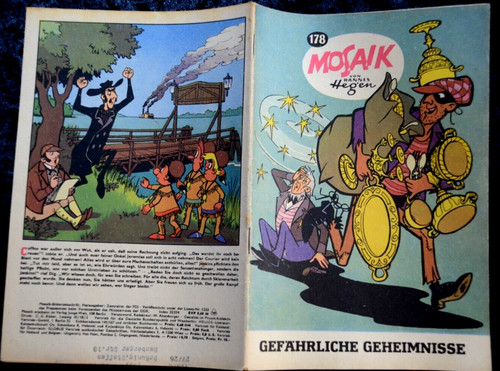 Original mosaik hannes hegen - hannes,