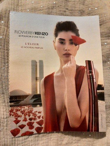 Publicité papier parfum - papier,