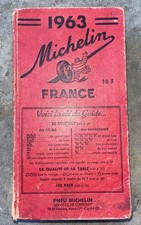 Guide rouge MICHELIN année 1963