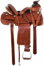 Selle western cuir - en, a