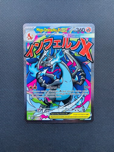 Carte pokémon méga dracaufeu - carte, méga-dracaufeu
