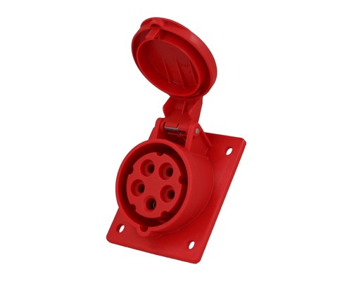 Socle femelle cee triphasé - femelle,