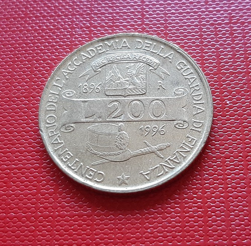 200 lire 1996 italie - lire,