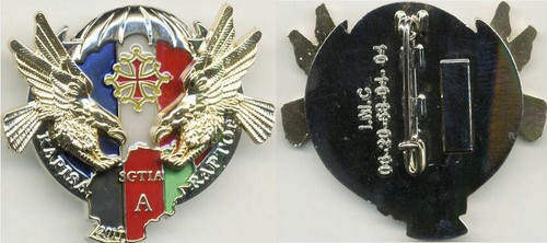 Parachutiste rcp 1 cie - 1°,