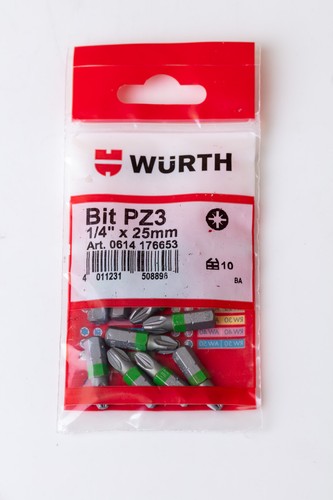 Wurth embout pozidriv pz3 - wurth,