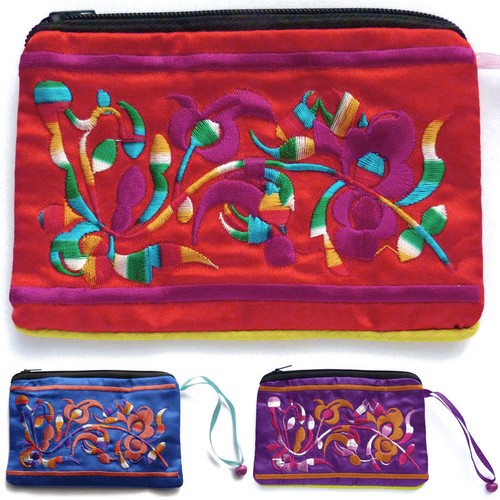 Trousse bijoux fantaisie satin - trousse,