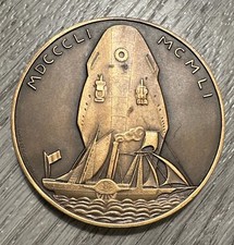 Médaille Compagnie des Messageries Maritimes « Centenaire Des Services »