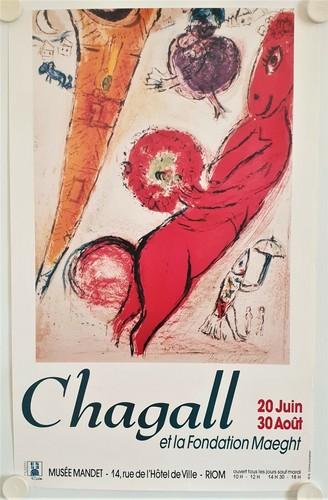 Affiche chagall le - et,