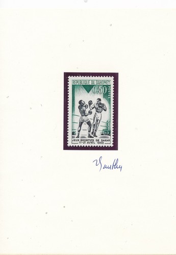 Dahomey 1963 boxe jeux - dahomey,