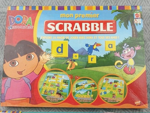 Mon premier scrabble dora - scrabble,