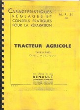 Manuel atelier pour tracteur