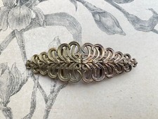 Ancienne Boucle de cape en métal doré - Made in France - Vintage