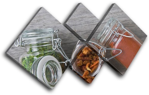 Spices jars food - kitchen, multi