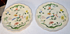 qty 2 , Vtg Dessert/Pie Plate