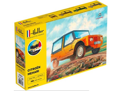 Heller citroën mehari kit - citroën,
