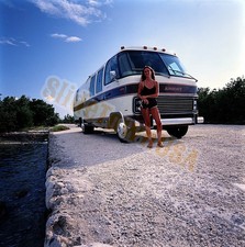 Vtg 120 MF Slide 1970s Woman