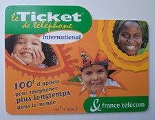 Ticket de téléphone France