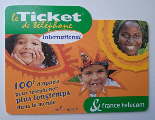 Ticket téléphone france - ticket,