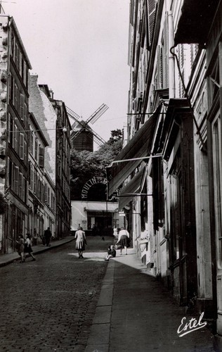 Carte postale moulin la - de,