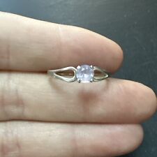 Ancienne Bague En Argent Massif 925 Jonc Alliance Anneaux Créateur Solitaire