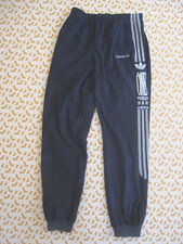 Pantalon Adidas One World Sport 80'S marine Velour Survetement vintage - 14 ans
