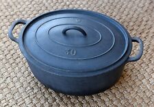 COCOTTE FONTE ANCIENNE OVALE / ANDRE COUSANSES MODELE 30