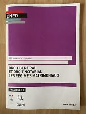 CNED DROIT Général &