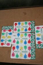 Lot 5 anciens cartons présentoirs pinces bougies